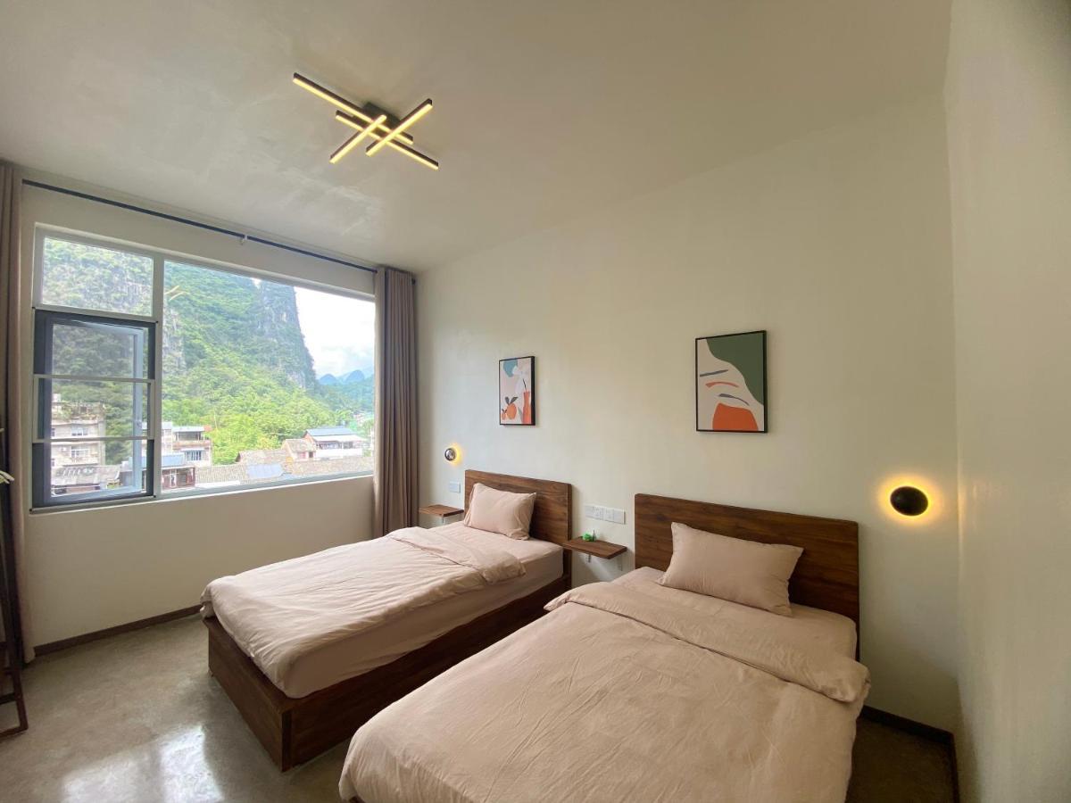 Pomelo Hostel Xingping Yangshuo Bagian luar foto