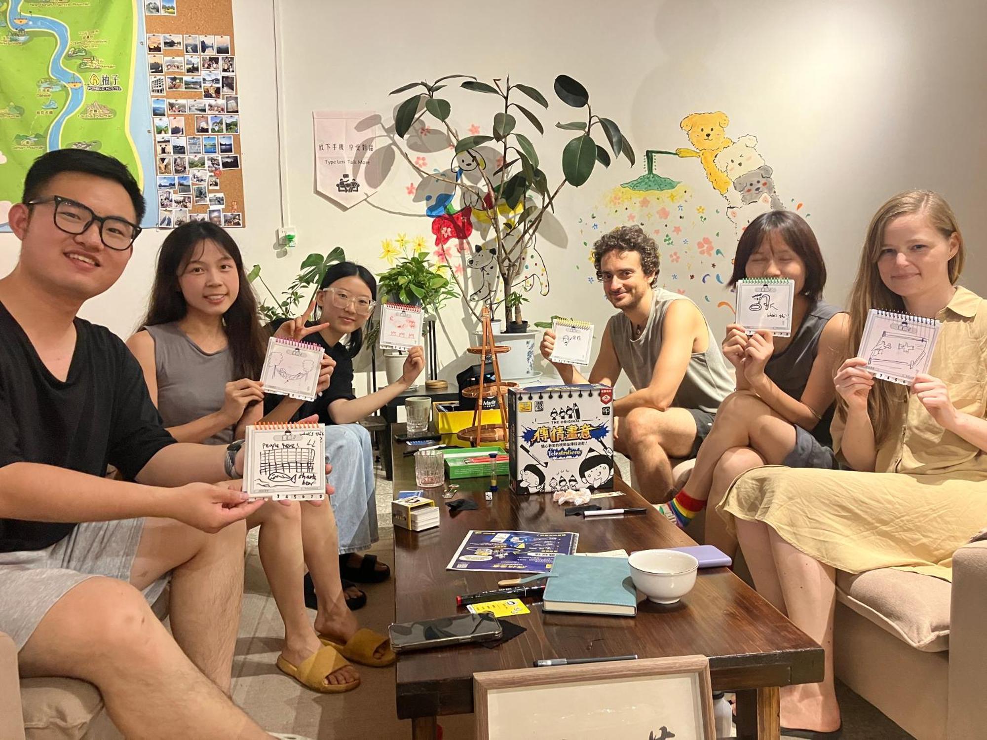 Pomelo Hostel Xingping Yangshuo Bagian luar foto